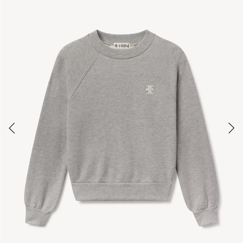 Eterne lIKE NEW, SHRUNKEN RAGLAN SWEATSHIRT. Perfect conditions & fast 📦 - Picture 2 of 4